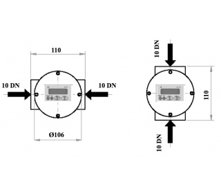 D-EL Display - Threaded